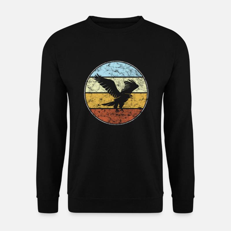 Adler Retro - Unisex Sweatshirt - black