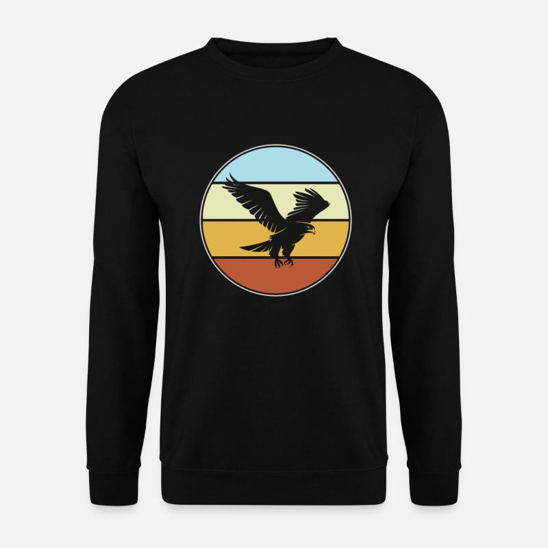 Adler Retro - Unisex Sweatshirt - black