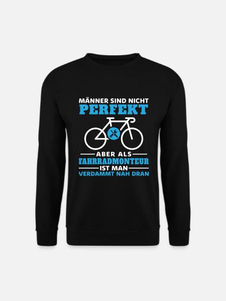 Fahrradwerkstatt Fahrradmonteur Fahrrad - Unisex Pullover - Schwarz