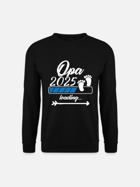 Opa 2025 Loading - Unisex Pullover - Schwarz