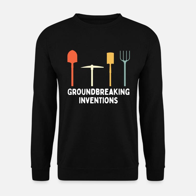 Groundbreaking Inventions Funny Gärtner Meme - Unisex Pullover - Schwarz