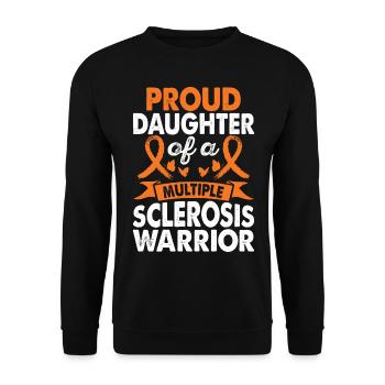 Daughter of - Unisex Sweatshirt - black - Front - Alina (178cm) & Michal (187cm)