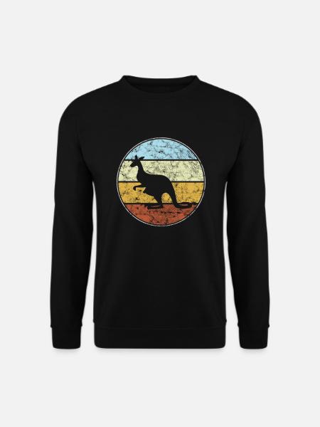 Kangourou Rétro - Sweat-shirt Unisexe - noir