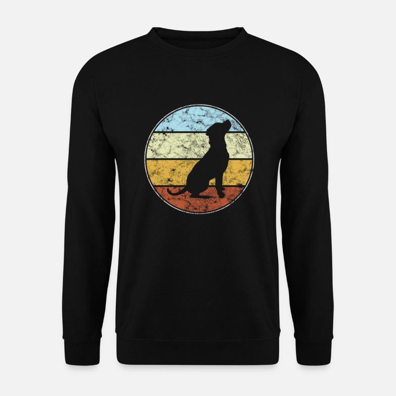 Dog Retro - Unisex Sweatshirt - black