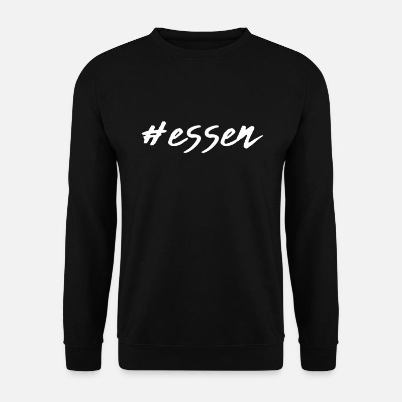Essen - Unisex Pullover - Schwarz