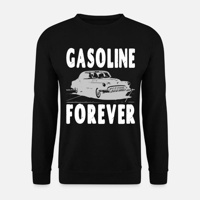 Gasoline Forever - Unisex Sweatshirt - black