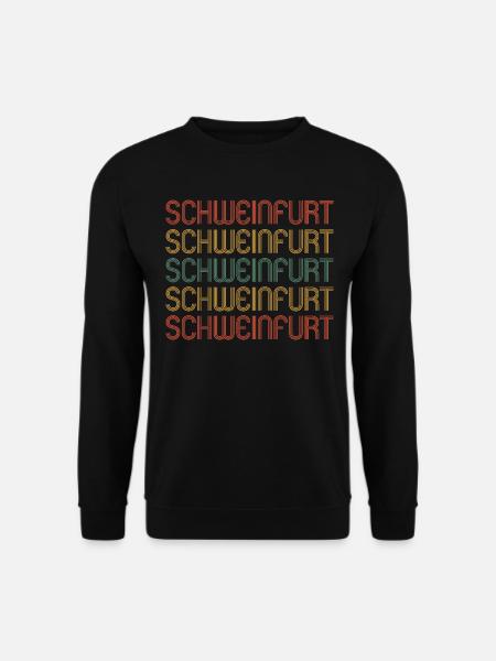 Schweinfurterin Schweinfurter Schweinfurt - Unisex Sweatshirt - black