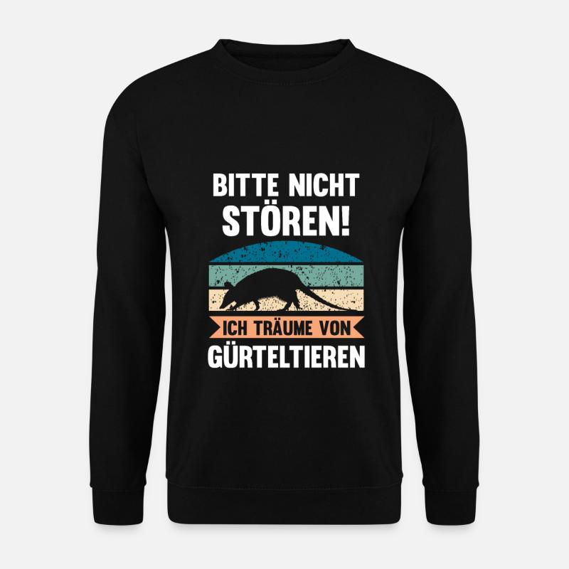Gürteltier - Unisex Pullover - Schwarz