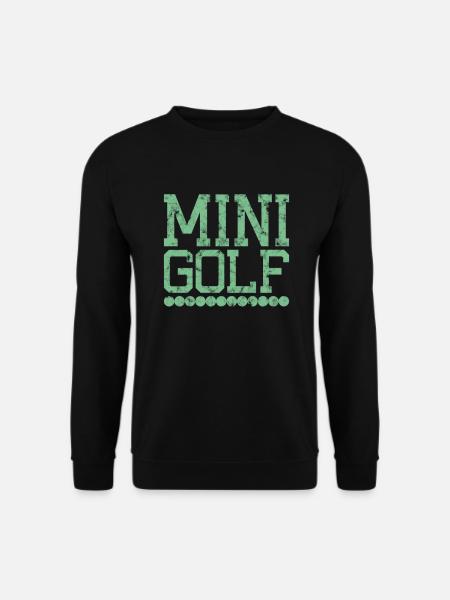 Miniature golf - Unisex Sweatshirt - black