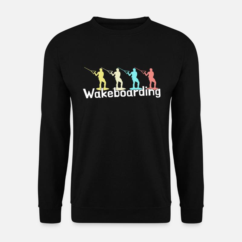 Wakeboarding - Unisex Pullover - Schwarz
