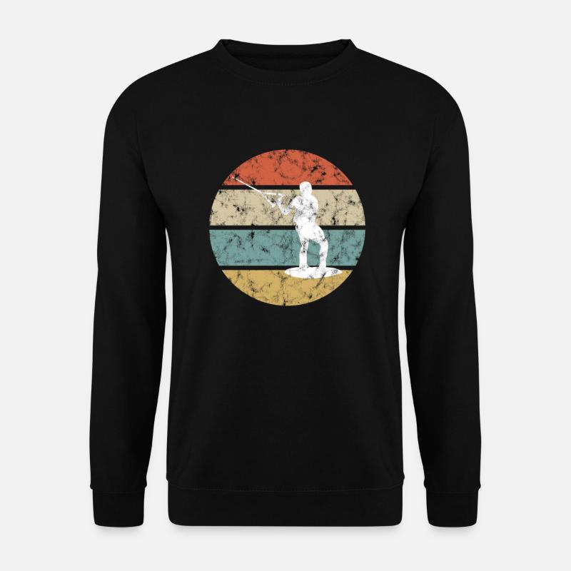 Wakeboarding Retro - Unisex Pullover - Schwarz