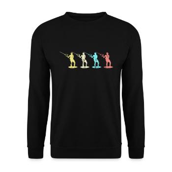 Wakeboarding - Unisex Pullover - Schwarz - Vorne - Alina (178cm) & Michal (187cm)