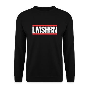 Elmshornerin Elmshorner Elmshorn - Unisex Pullover - Schwarz - Vorne - Alina (178cm) & Michal (187cm)