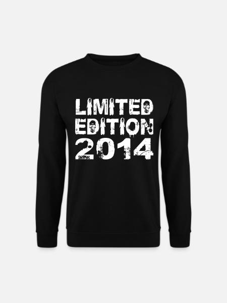 Limited Edition 2014 Geburtstag 2014 Geburtstag - Unisex Pullover - Schwarz
