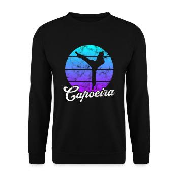 Capoeira - Sweat-shirt Unisexe - noir - Devant - Alina (178cm) & Michal (187cm)