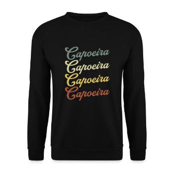 Capoeira - Unisex Pullover - Schwarz - Vorne - Alina (178cm) & Michal (187cm)