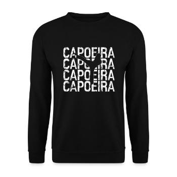 Capoeira - Sweat-shirt Unisexe - noir - Devant - Alina (178cm) & Michal (187cm)