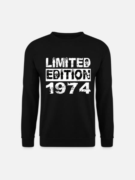 Limited Edition 1974 Geburtstag 1974 Geburtstag - Unisex Pullover - Schwarz