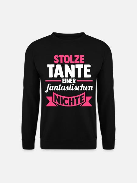 Patentante Nichte Tante - Unisex Pullover - Schwarz