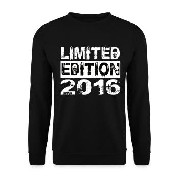 Edition Limitée 2016 Anniversaire 2016 Anniversaire - Sweat-shirt Unisexe - noir - Devant - Alina (178cm) & Michal (187cm)
