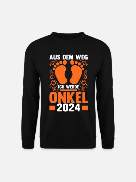 Werdender Onkel 2043 - Unisex Pullover - Schwarz