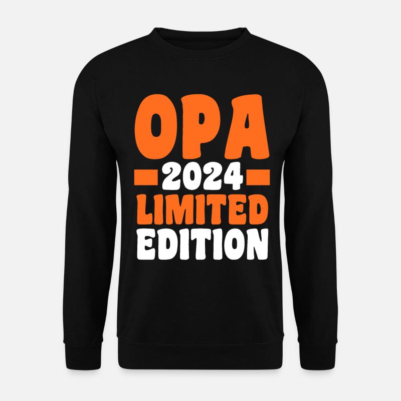 Werdender Opa 2026 - Unisex Pullover - Schwarz