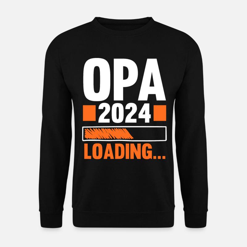 Werdender Opa 2038 - Unisex Pullover - Schwarz
