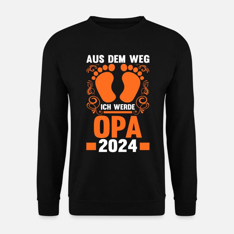 Werdender Opa 2043 - Unisex Pullover - Schwarz