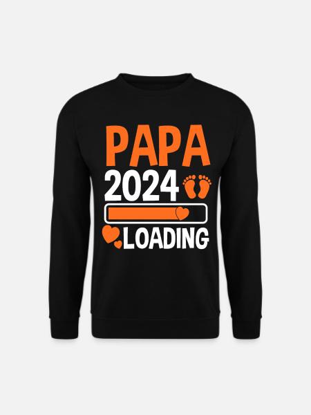 Werdender Papa 2025 - Unisex Pullover - Schwarz