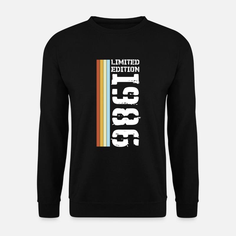 Limited Edition Retro 1986 - Unisex Pullover - Schwarz