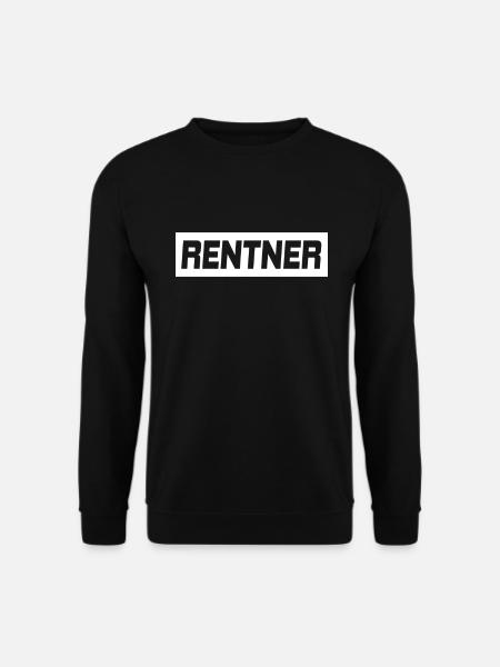 Rentner - Unisex Pullover - Schwarz