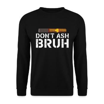 Fumeurs de cigares Fumeurs de cigares - Sweat-shirt Unisexe - noir - Devant - Alina (178cm) & Michal (187cm)