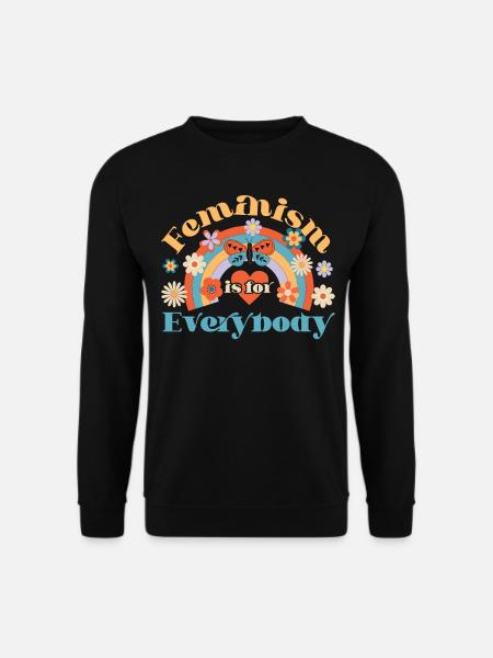 Feminist Feminism Is For Everybody - Unisex Pullover - Schwarz