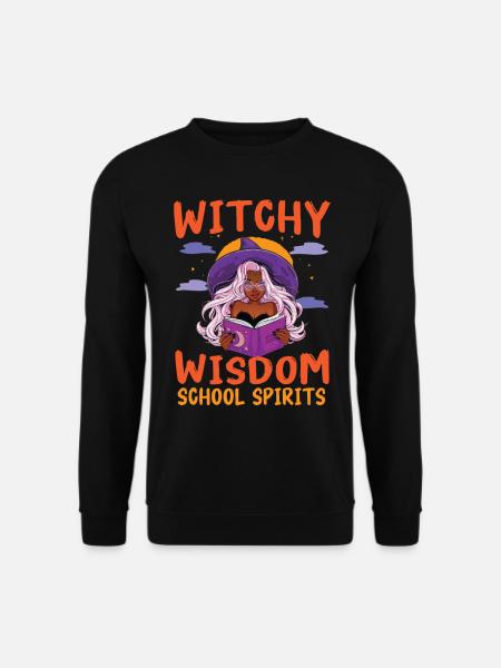 Witchcraft School Ghosts Teacher Halloween - Unisex Sweatshirt - black