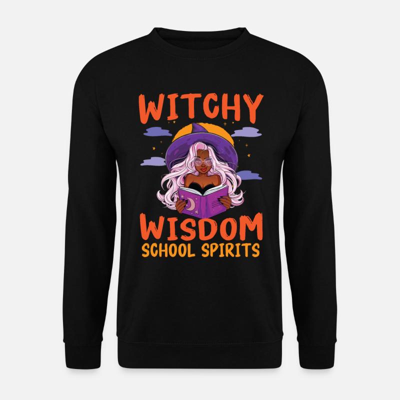 Witchcraft School Ghosts Teacher Halloween - Unisex Sweatshirt - black