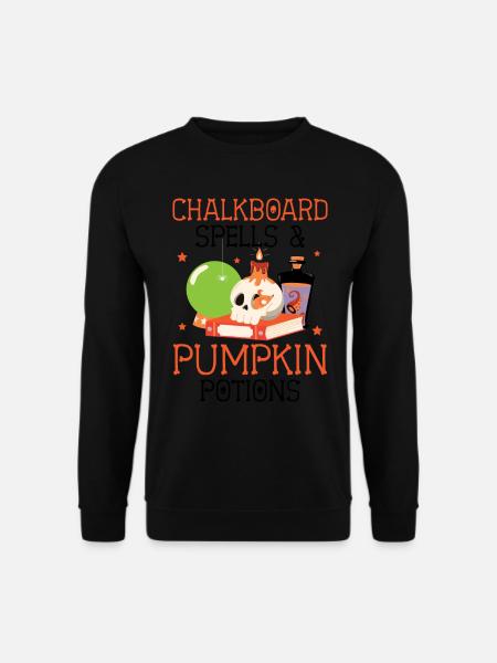 Table Magic & Pumpkin Potions Halloween - Unisex Sweatshirt - black
