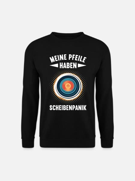 Bogenschießen Bogenschütze - Unisex Pullover - Schwarz