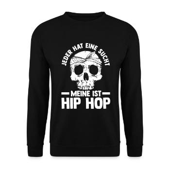 Hip Hop Tänzer - Unisex Pullover - Schwarz - Vorne - Alina (178cm) & Michal (187cm)