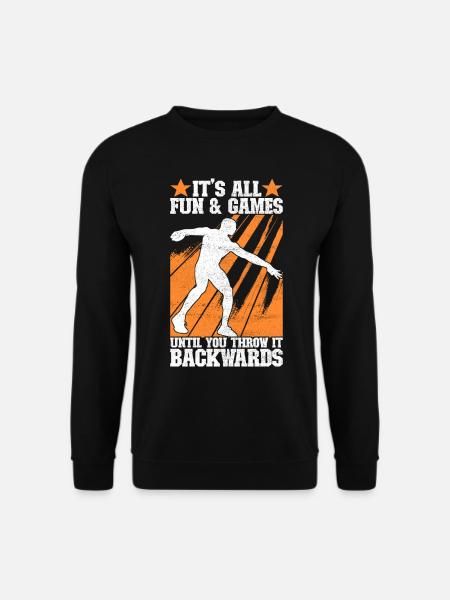 Discus thrower Discus throw - Unisex Sweatshirt - black