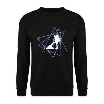 Alpinisme - Sweat-shirt Unisexe - noir - Devant - Alina (178cm) & Michal (187cm)