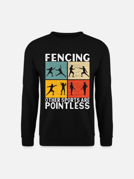 Fencing Fencing - Unisex Sweatshirt - black