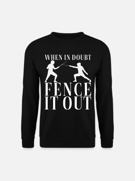 Fencing Fencing - Unisex Sweatshirt - black