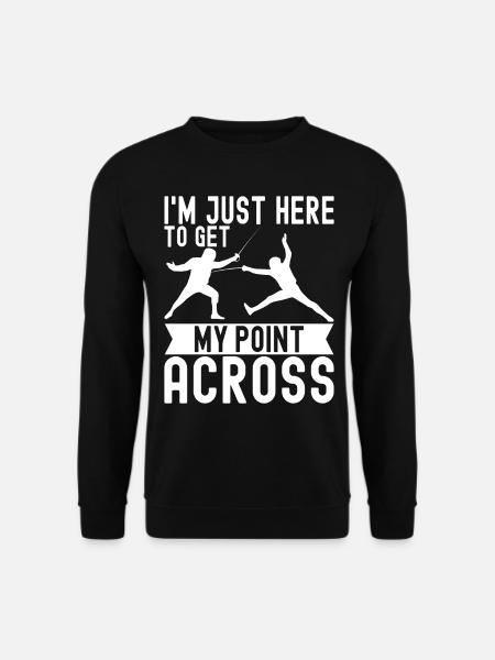 Fencing Fencing - Unisex Sweatshirt - black
