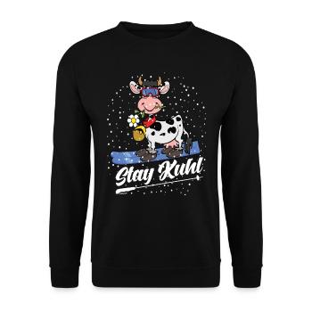 Séjour Kuhl Ski - Sweat-shirt Unisexe - noir - Devant - Alina (178cm) & Michal (187cm)