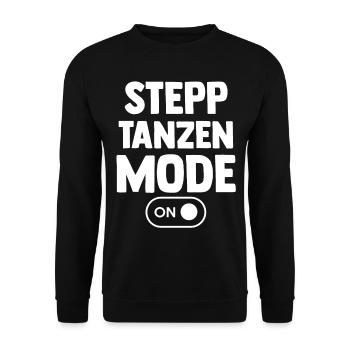 Tänzer Stepptanz - Unisex Pullover - Schwarz - Vorne - Alina (178cm) & Michal (187cm)