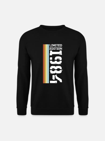 Limited Edition Retro 1984 - Unisex Pullover - Schwarz