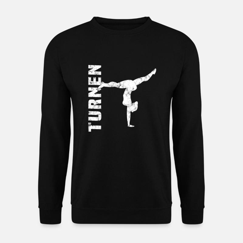 Turnen - Unisex Pullover - Schwarz