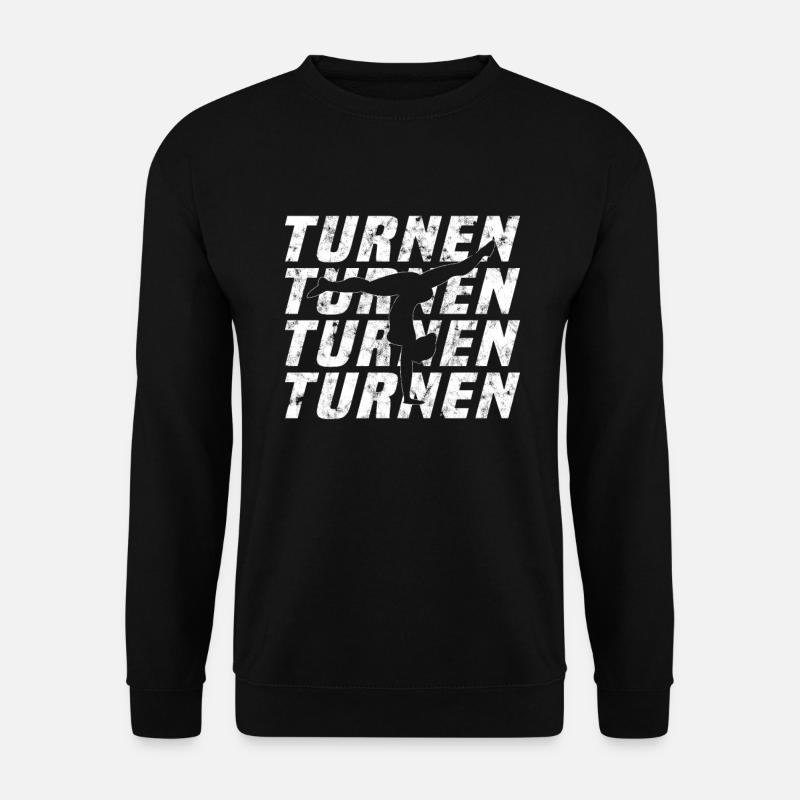 Turnen - Unisex Pullover - Schwarz