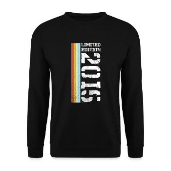Edition Limitée Rétro 2015 - Sweat-shirt Unisexe - noir - Devant - Alina (178cm) & Michal (187cm)