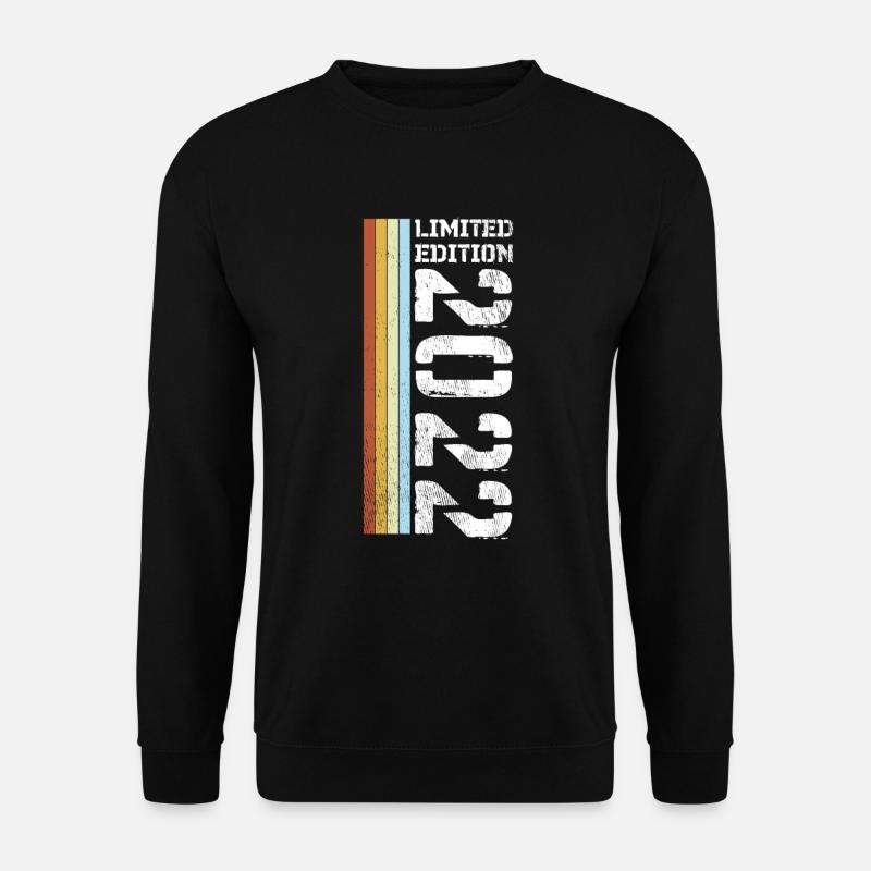 Limited Edition Retro 2022 - Unisex Sweatshirt - black
